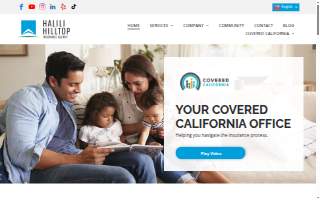 Halili Hilltop Insurance Agency website