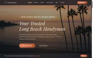 Handyman Services of long Beach website