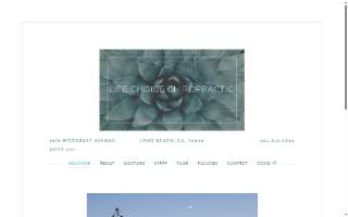 Life Choice Chiropractic website