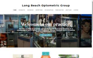 Long Beach Optometric Group website