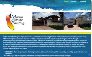 Martin Allcoat Painting website