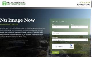 Nu Image Now Wellness Center website