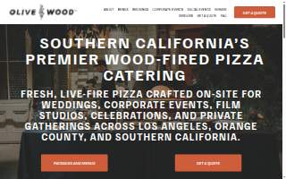 Olive Wood Pizza website