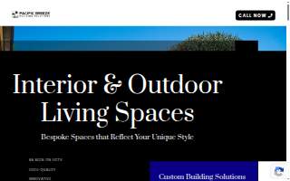 Pacific Breeze Building Solutions website