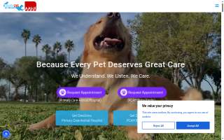 Primary Care Animal Hospital - Bixby Knolls website
