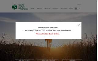 Simple Health Wellness website