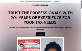 The Tax Station LLC website