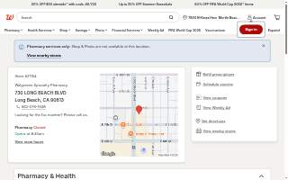 Walgreens Specialty Pharmacy website