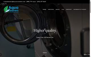 Aqua Cleaners website