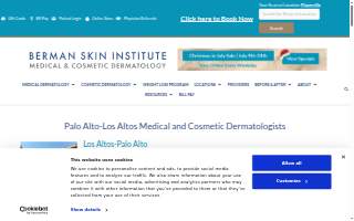Berman Skin Institute | Medical & Cosmetic Dermatology of Los Altos website