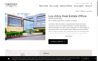 Christie's International Real Estate Sereno - Los Altos website