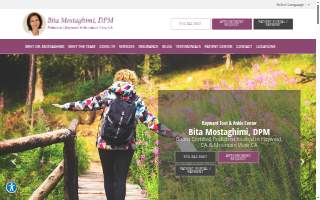Hayward Foot & Ankle Center website