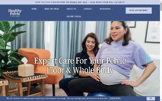 Healthy Pelvis Physical Therapy website
