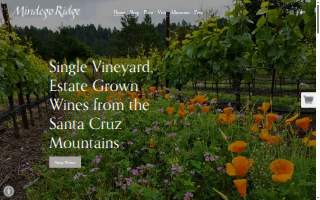 Mindego Ridge Vineyard of Los Altos website
