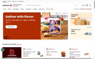 Safeway Floral website