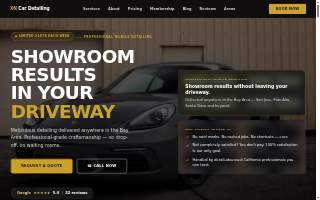 XN Car Detailing of Los Altos website