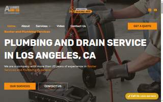 Alliance United Plumber Los Angeles website