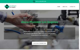 Aloco Plumber Los Angeles website