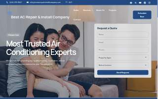 Best AC Repair & Install Company website