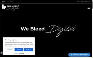 Branding Los Angeles website