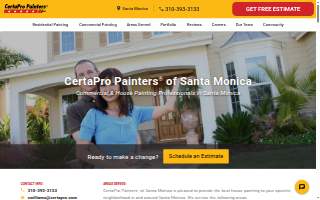 CertaPro Painters of Santa Monica website