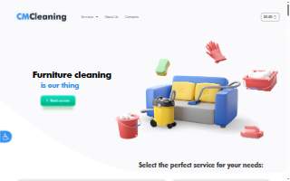 CMCleaning website