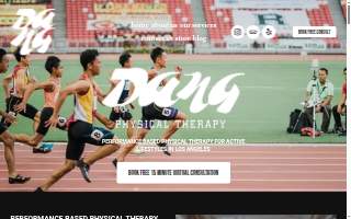 Dang Physical Therapy website