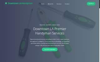 Downtown LA Handyman website
