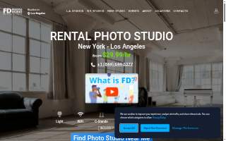 FD Photo Studio Los Angeles - Main website