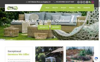 Garden Design & Landscapes website