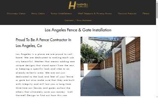 Harwell Fencing & Gates website