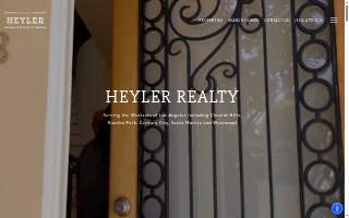 Heyler Realty website