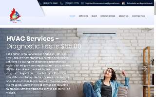 High Tech HVAC - AC Repair & Installation Services in Los Angeles, Ventura County, Orange County, Riverside County website
