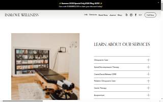 In8Love Wellness website