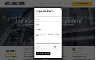 Joe's Santa Monica Painters website