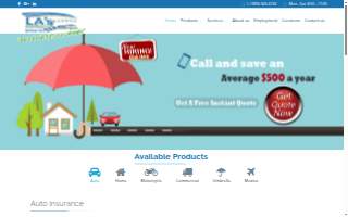 LA's Auto Insurance website