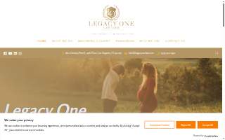 Legacy One Law Firm of Los Angeles website