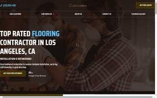Leo's Flooring website
