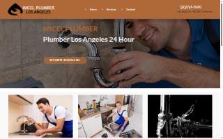 Micel Plumber Los Anegeles website