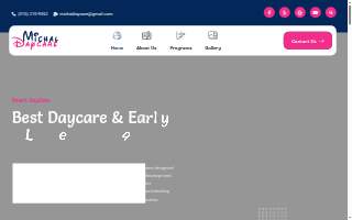 Michal daycare website