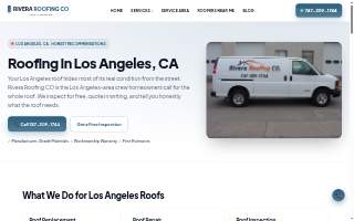 Rivera Roofing CO website