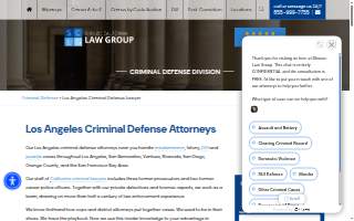 Shouse Law Group Los Angeles Criminal Defense & DUI Lawyers website
