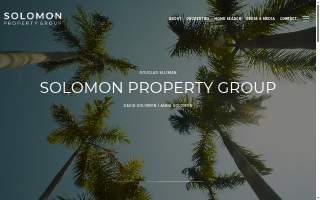 Solomon Property Group | Luxury Los Angeles Real Estate Team website