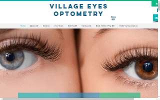 Village Eyes Optometry website