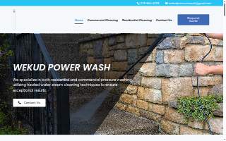 Wekud Power Wash of Los Angeles website
