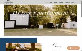 DJ Dan Entertainment website