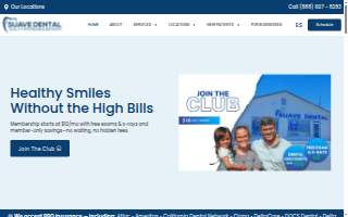Suave Dental of Los Banos website