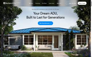 Acton ADU website