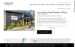 Christie's International Real Estate Sereno - Los Gatos Office website