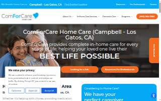 ComForCare Home Care (Campbell - Los Gatos, CA) website
